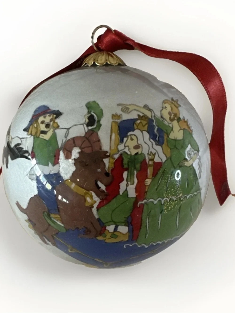 Christbaumschmuck Hans Christian Andersen Copenhagen Märchen Kugel, Weihnachten